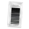 Auto Fan False Eyelashes Women Professional Salon Black Volume False