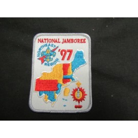 1997 National Jamboree Northeast Region Contingent Patch        c11