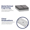 36" Stainless Steel Ruler with Non-Skid Cork Backing: 32 &