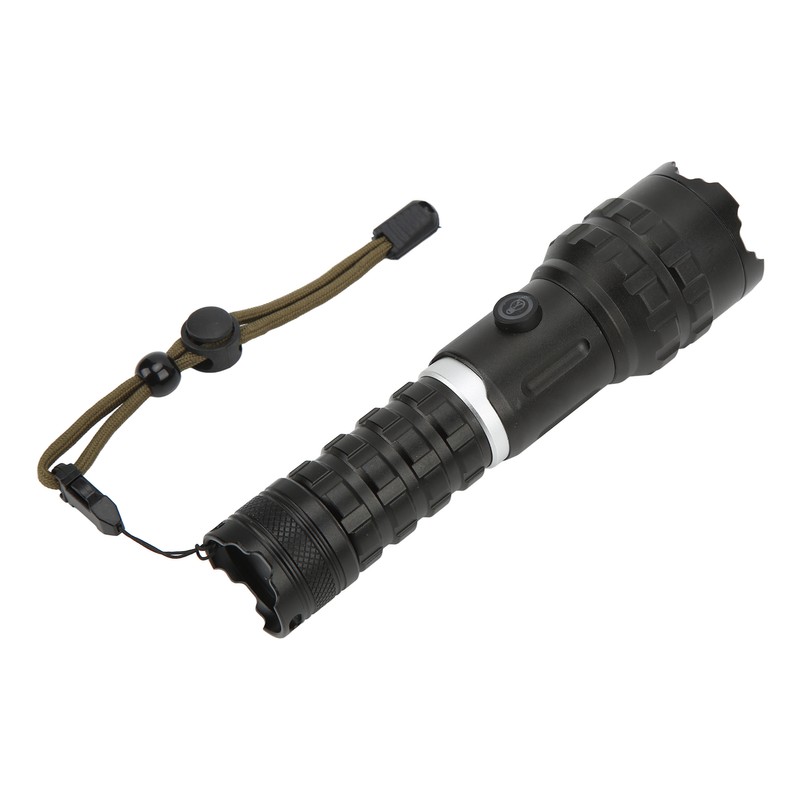 XHP90 Strong Light Flashlight with USB Cable IPX4 Waterproof 2300LM