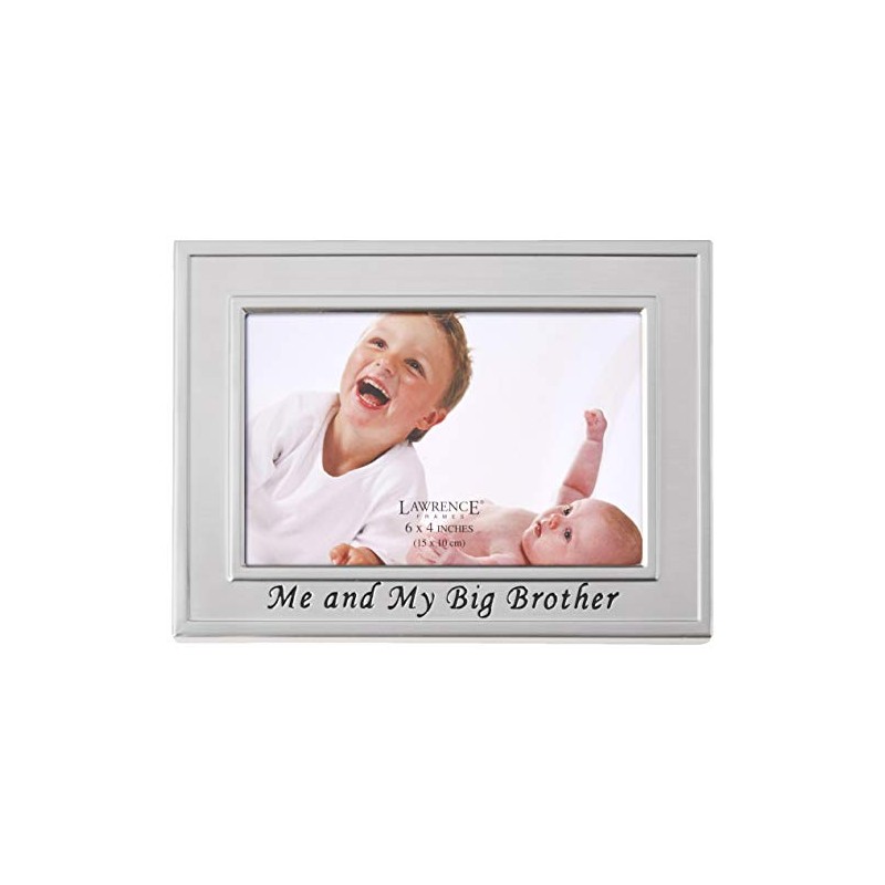 Lawrence Frames Big Brother Silver Plated 6x4 Picture Frame -