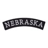 PatchStop Nebraska State Top Rocker Biker Patches for Vests Motorcycle