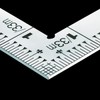 Shinwa Rules Carpenters Square, Thick Width, Silver