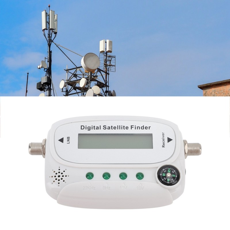 Digital Satellite Finder TV Antenna Signal Finding Strength Meter with