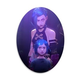 Jinx and Powder Arcane Sticker Decal Notebook Car Laptop 2.5"x5.5"