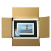 5x7 Picture Frame Black ,Display Pictures 4x6 With Mat or