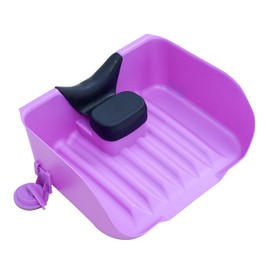 Portable Shampoo Basin for Kids, Baby, Children,Tear Free Hair Washing Basin Tray at Home (Purple)
