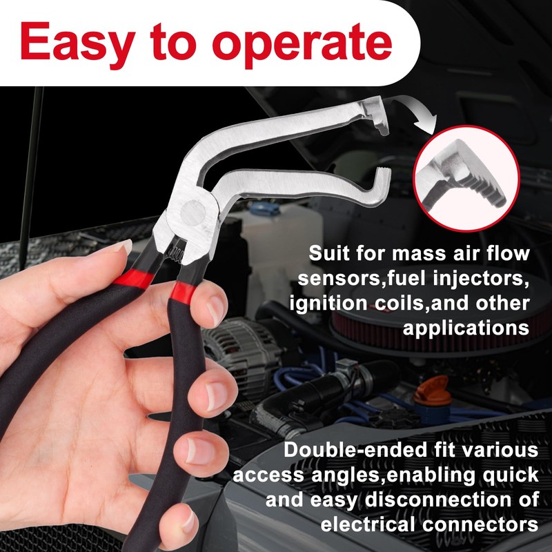 Electrical Disconnect Pliers for Cars, Automotive Electrical Connector Pliers with