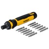 DEWALT Cordless Screwdriver, 4V USB Rechargeable Electric Screwdriver with 12