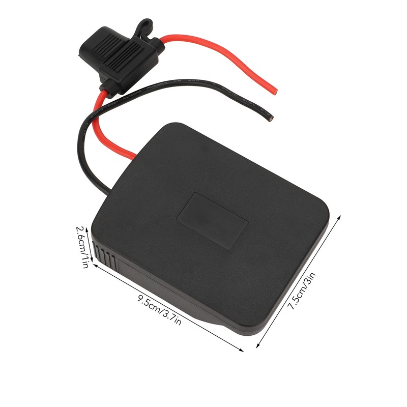 18V Lithium Battery Adapter Integrated ABS Battery Adapter Connector with