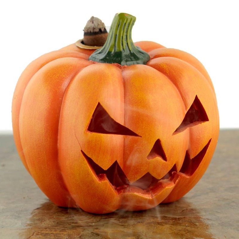 Puckator Pumpkin Backflow Incense Burner - Home Zen Meditation Decor