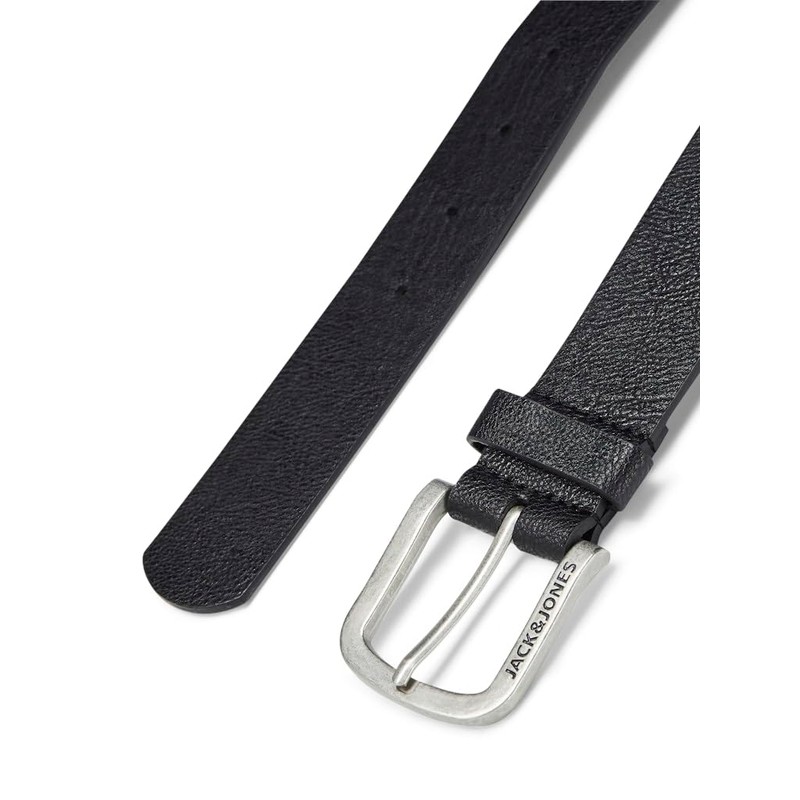 JACK&JONES PLUS Men's Jacharry Belt Pls Belt, black