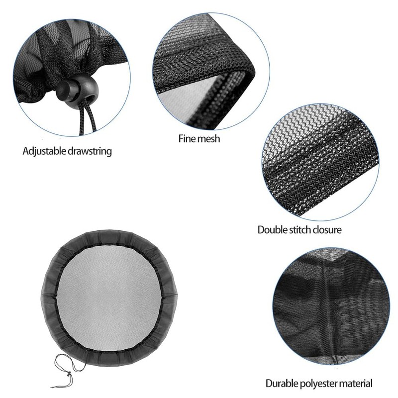 Pack of 2 Rain Butt Net, Adjustable Rain Butt Cover