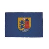 U24 Brillenputztuch Flensburg Fahne Flagge Glasreinigungstuch Microfasertuch