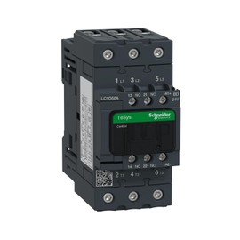 SCHNEIDER ELECTRIC Tesys D 3P Everlink Ac Contactor Ac3 50-Amp Iec LC1D50AB7 Lever Operating