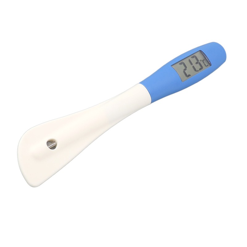 Silicone Spatula Thermometer Digital Display Stainless Steel Cooking Thermometer Food