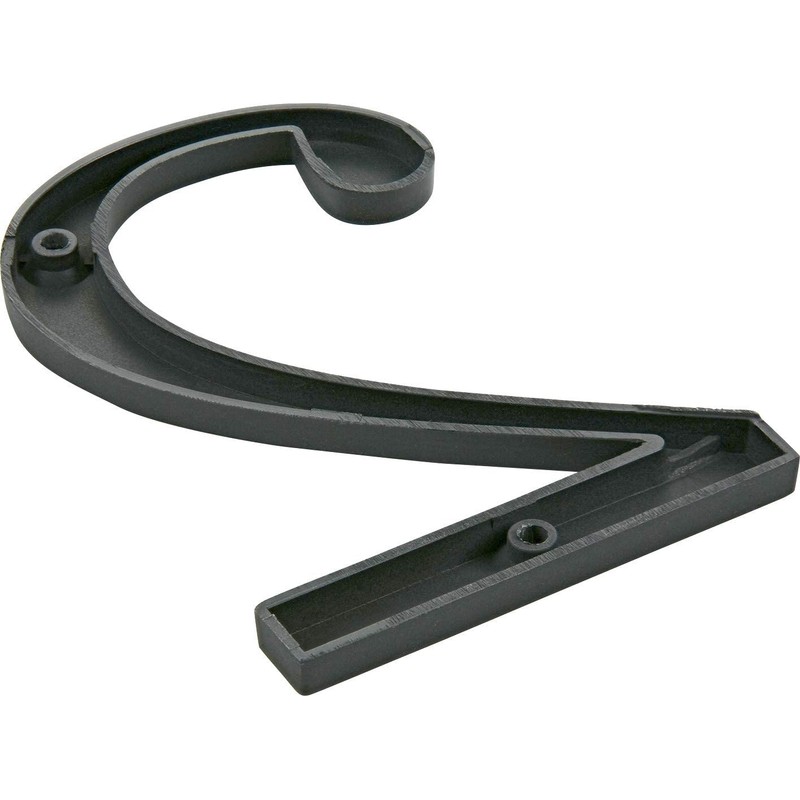 Distinctions 843242 4" Flush Mount Bronze House Number 2