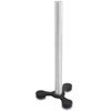 com-four® 2 x Standing Kitchen Roll Holder with Suction Cup