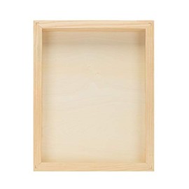 Da Vinci Pro Birch Wood Gesso Panels - Very Fine Wood Grain Warp Resistant Birch, for Mounting Linen or Can Be Universally Gesso Primed - [Single 1-5/8" Gesso Panel - 8x8"]