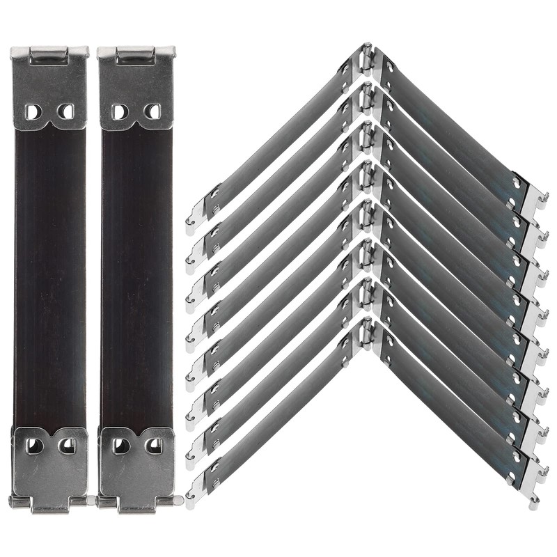 10pcs 9cm Metal Internal Flex Frames Handbag Hinges Spring Clip