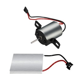 Fireplace Fan Accessories Motor and Power Generation sheet/4-Blade Heat Powered Stove Fan for Wood/Log Burner