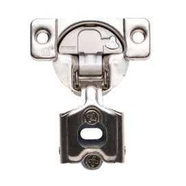 2 Pack Rok Hardware Grass TEC 864 108 Degree 1/2" Overlay Custom 3 Level Soft Close Screw On Compact Cabinet Hinge 04431A-15 3-Way Adjustment 45mm Screw Hole Pattern