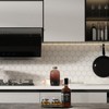 Soulscrafts Hexagon Peel and Stick Backsplash Tile for Kitchen Bathroom