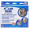 Polar Bear Weatherproofing Standard 5 Window Insulation Film Kit - 62 Inch x 210 Inch - Crystal Clear Film