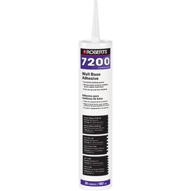 Roberts 7200-30C Wall & Cove Adhering Vinyl, Rubber & Carpet Wall and Cove Base Adhesive, 30oz