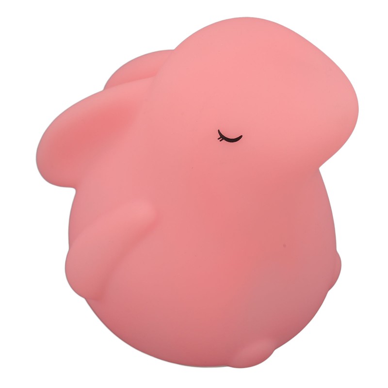 Baby Rabbit Night Light USB Rechargeable 7 Color Changing Toddler