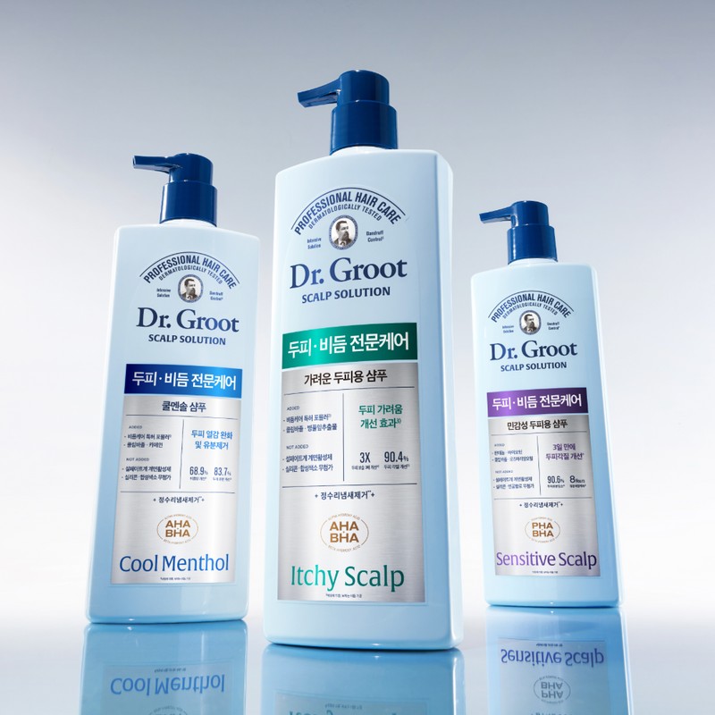 닥터그루트 스칼프 솔루션 샴푸 민감성 두피용, 700ml, 1개 Dr. Groot