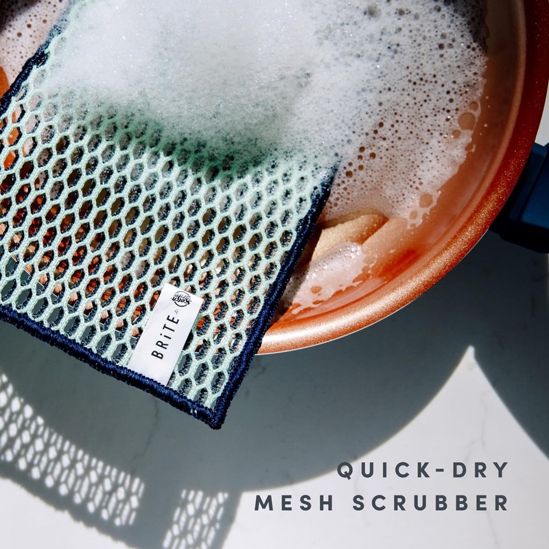 Brite by Scotch-Brite Countertop Collection, Bottle Brush, Straw Cleaner Brush,