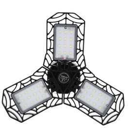 40W E27/E26 36LED Fan Garage Light Plastic Black Industrial Working Lamp for Mining 85‑265V