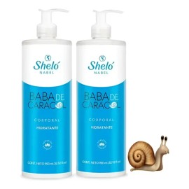 Crema Baba De Caracol Corporal 1 Lts Hidratante Shelo S156+2 Neutra