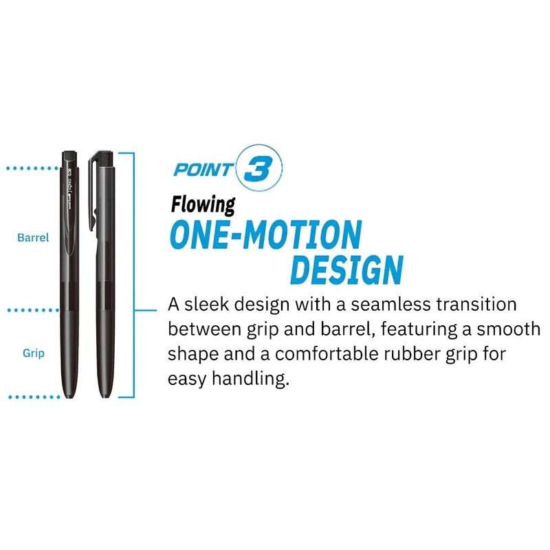 三菱鉛筆 RT1 – 0.38 mm Black Pack of 10