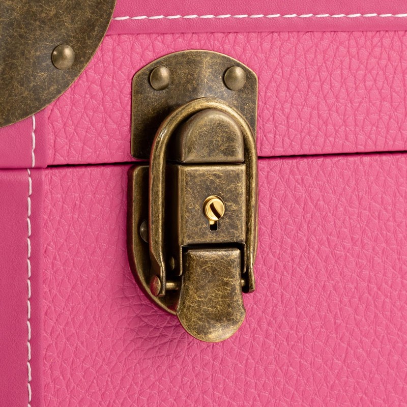 YIYIONCE 3-Tiers Cosmetology Case on Wheels Rolling Makeup Train Case