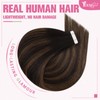 YoungSee YoungSee Tape in Hair Extensions Real Human Hair Brown
