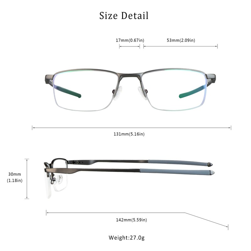 LifeArt Blue Light Blocking Glasses, Anti Eyestrain, Computer Reading Glasses,