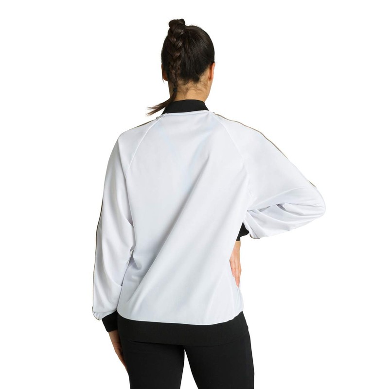 arena Standard Relax IV Team Jacket Nations Unisex, White Japan,
