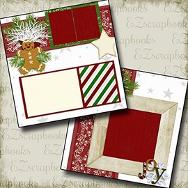 Christmas - Premade Scrapbook Pages - EZ Layout 262