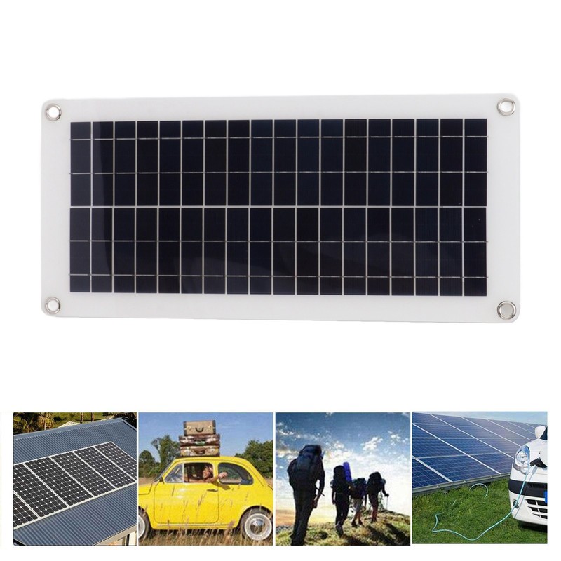 Solar Panel Fan Kit with 30A Controller Polysilicon 10W 18V