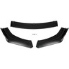 Kojem 3Pcs Front Bumper Lip Compatible with 2016-2021 Honda Civic