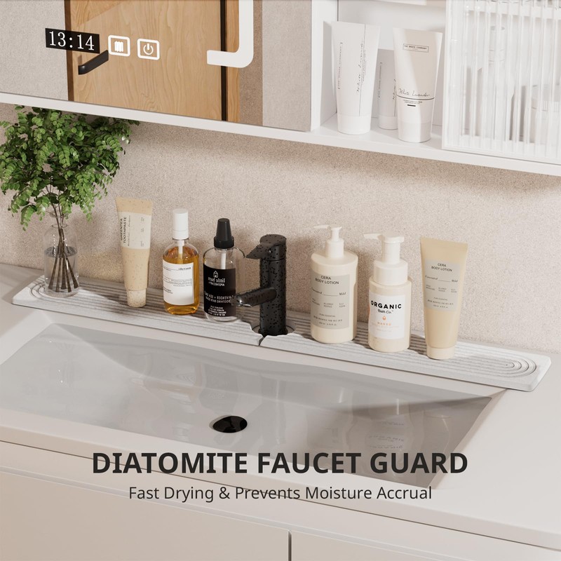 Slow Slog Quick Dry Sink Splash Guard - 30" Instant