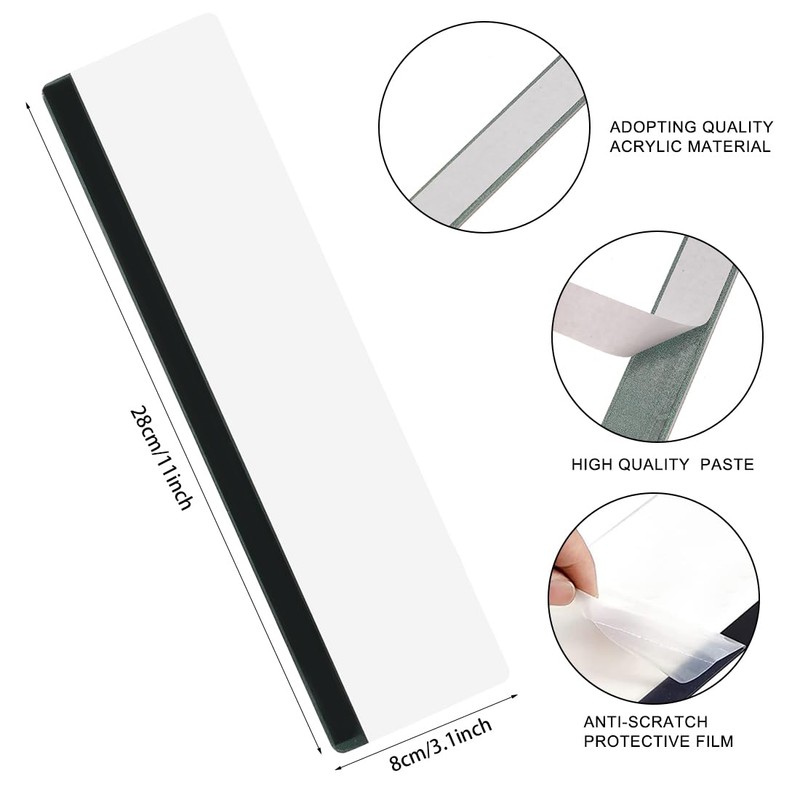 Monitor Memo Board 2Pcs Office Desk Accessories Computer Monitor Sticky