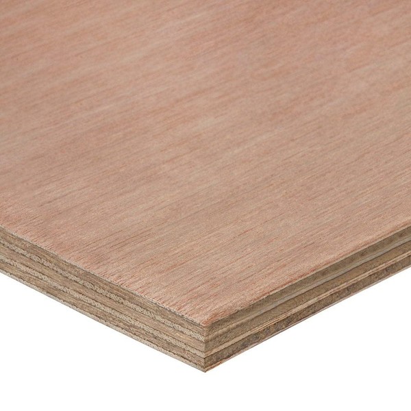 Builders Marketplace Marine Plywood | 12mm | High moisture resistant core | Resistant to expansion and rotting | BS 1088 certified (8ft x 4ft (2440mm x 1220mm))