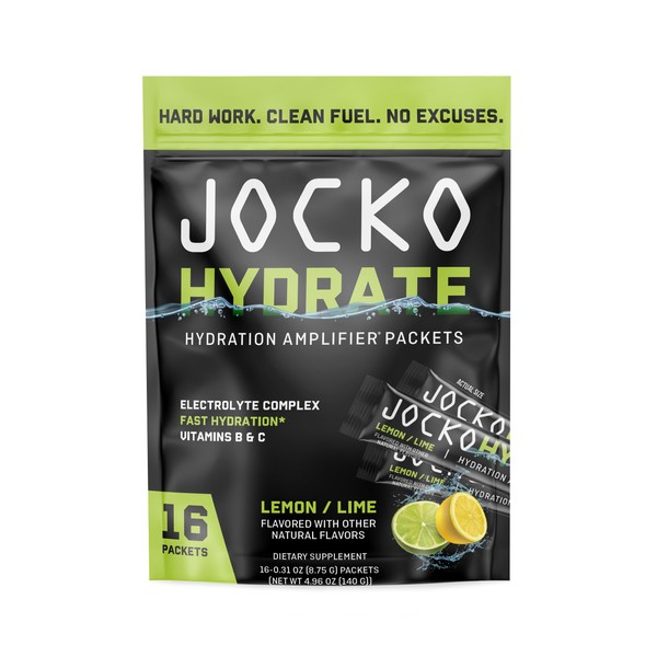 Jocko Fuel Packets Low Sugar - Hydration Amplifier Packets for