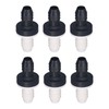 6Pcs Check Valve Plastic Non Return 1 Way Inline Valve