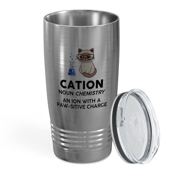 Scientist Stainless Viking Tumbler 20oz - Cation - Science College