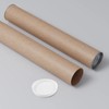 XZW 10pcs 3-inch envelope tube end cap Plastic end caps