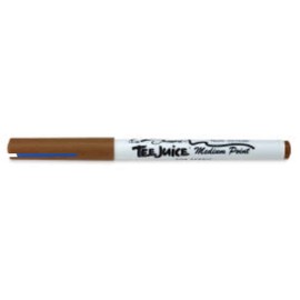 Jacquard Tee-Juice Brown Fabric Marker Medium Tip Pen